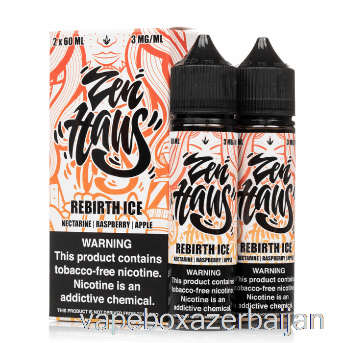 Vape Baku Rebirth ICE - Zen Haus - 120mL 0mg